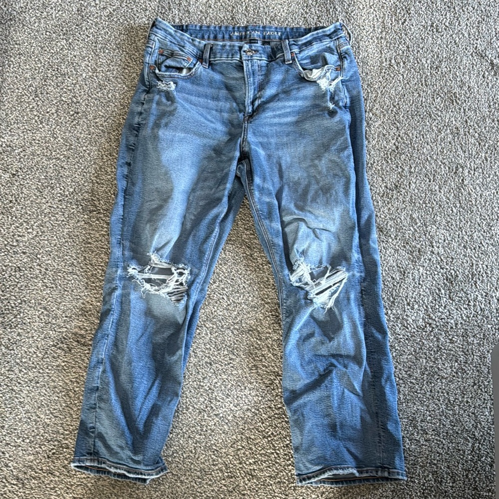 AEO Curvy Straight Jeans 18S